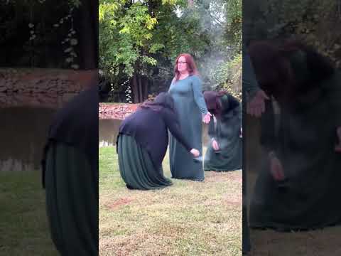 Witchcraft Retreat #witches #witchtok #castingcircles #witchcraft #circle #coven