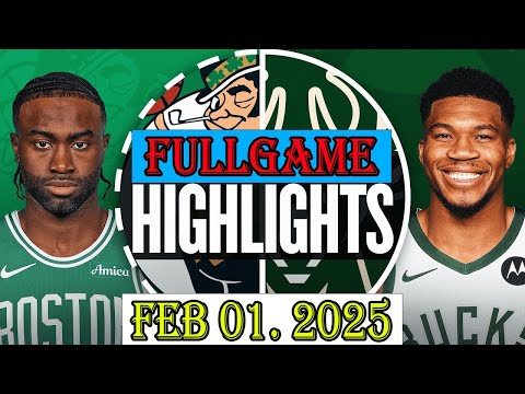 Boston Celtics vs Milwaukee Bucks FULLGAME Qtr Feb 01.2026 Highlights | NBA hightlight