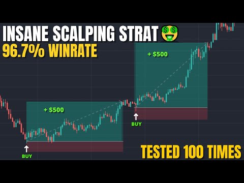 INSANE 96.7% Winrate 1 Minute Scalping Strategy 🤑 That Will Make You RICH!!! CRAZY RESULTS!!!