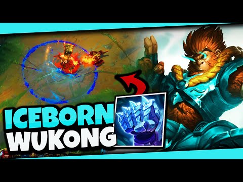 WUKONG, but my Q ability can CC now! | ICEBORN GAUNTLET WUKONG - Season 13 League of Legends Wukong