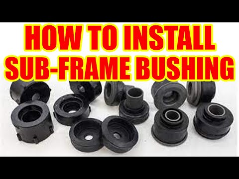 How to INSTALL Sub-Frame Bushings - Pontiac Firebird & Chevy Camaro