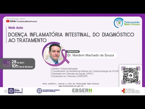 , title : '28/05/2021 -  Doença  inflamatória intestinal, do diagnóstico ao tratamento'