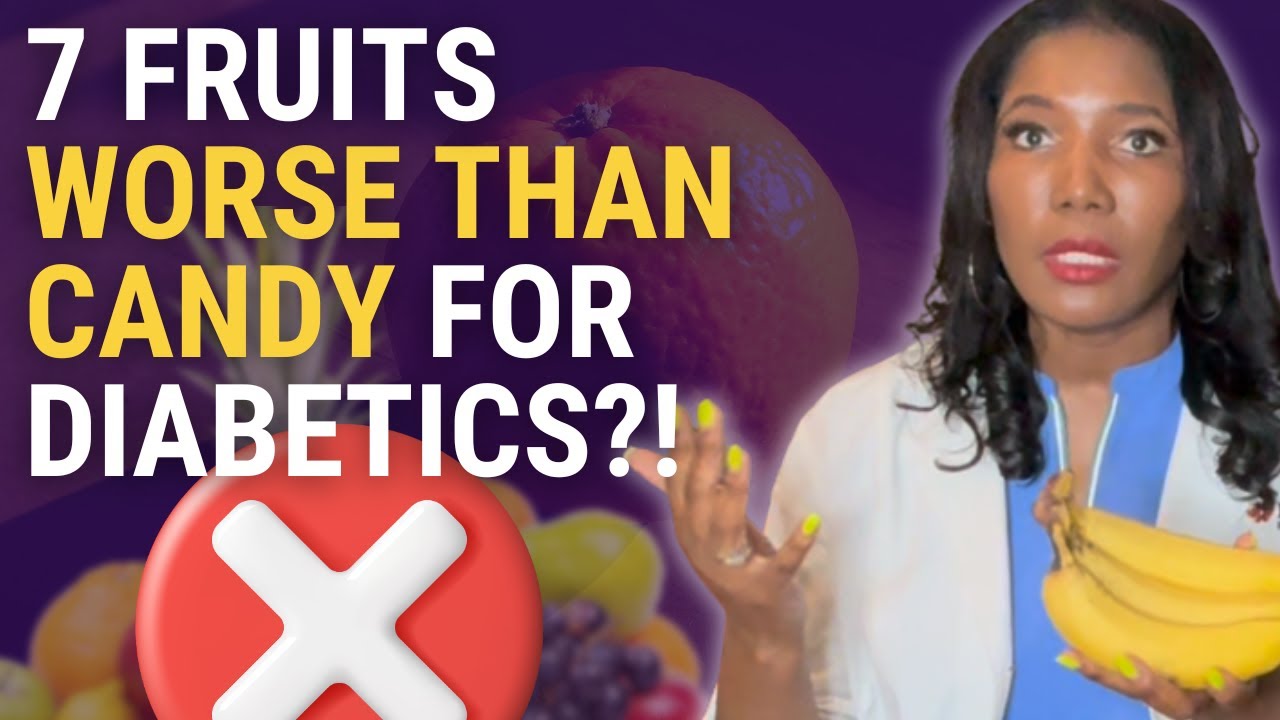 7 High Sugar Fruits To Avoid With Diabetes! Worst Fruits For Diabetics🚨