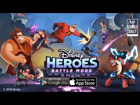 DISNEY HEROES BATTLE MODE First Gameplay Walkthrough Part 1