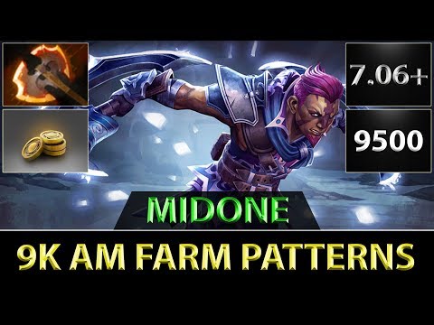 MidOne [Anti-Mage] 9K SEA AM Farm Patterns ► Dota 2 7.06d