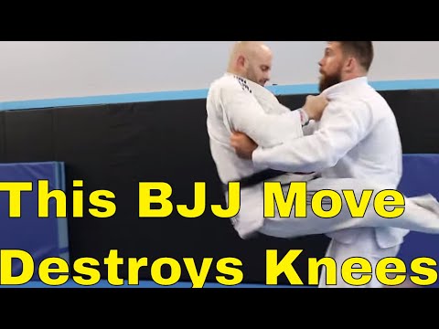 How To Block The Guard Jump in BJJ and Protect Your Knees