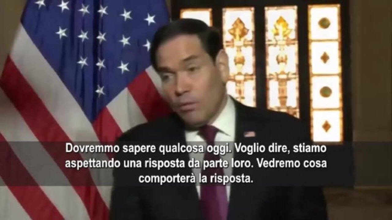 Rubio: Inaccettabile tentativo dell'Iran di controllare acque internazionali SOTT