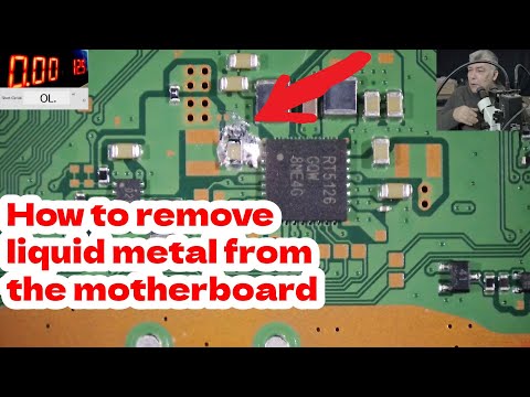 PS5 console no power, board repair - Rare video with Sorin replacing a capacitor