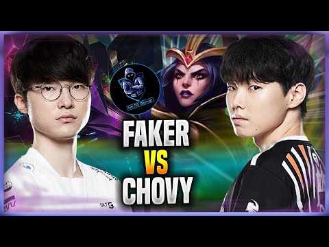 FAKER FACE OFF! Malzahar Mid vs Gen.G Chovy LeBlanc 2022 #14