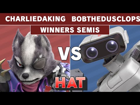 HAT 96 - Charliedaking (Wolf) Vs. Wendys | Bobthedusclops (ROB) Winners Semis - Smash Ultimate