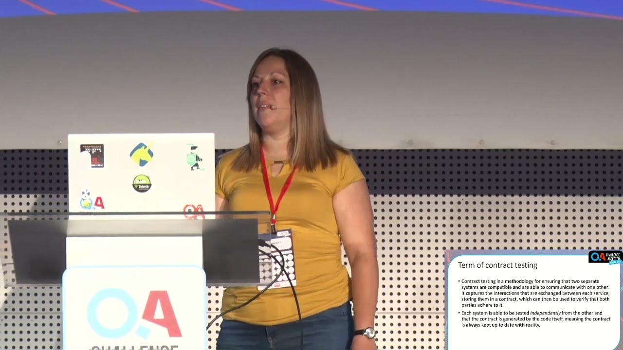 QA: Challenge Accepted 2022 - Benefits of Contract Testing by Dr. Dusanka Lecic