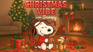 Christmas Vibe with Snoopy 🎅 Smooth Jazz to Countdown until Christmas Day