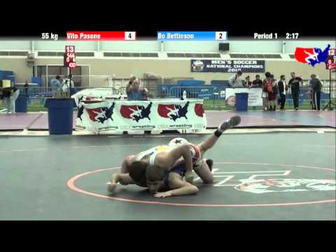Vito Pasone vs. Bo Bettinson at 2013 ASICS University Nationals - FS
