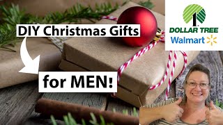 DIY Dollar Tree Christmas Gifts for Men~DIY Walmart Pallet Sign~Easy Last Minute Gifts for Men