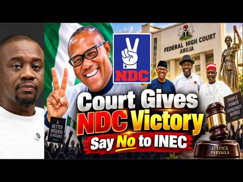 NDC Defeats INEC in Court: Federal High Court Backs NDC, Orders INEC to Upload Party Logo
