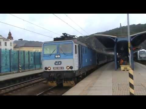 ČD 362.062 - 2 - Odjezd vlaku R 604 Salubia - Ústí nad Labem - 26.8.2014