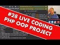 Live PHP Coding Stream 28 Creating OOP Course For FreeCodeCamp MySQL Test DB Docker Container