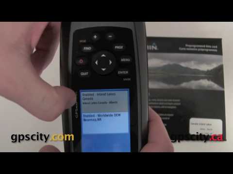 How to install Garmin Inland Lakes on a GPSMap 78 series GPS @ GPSCity