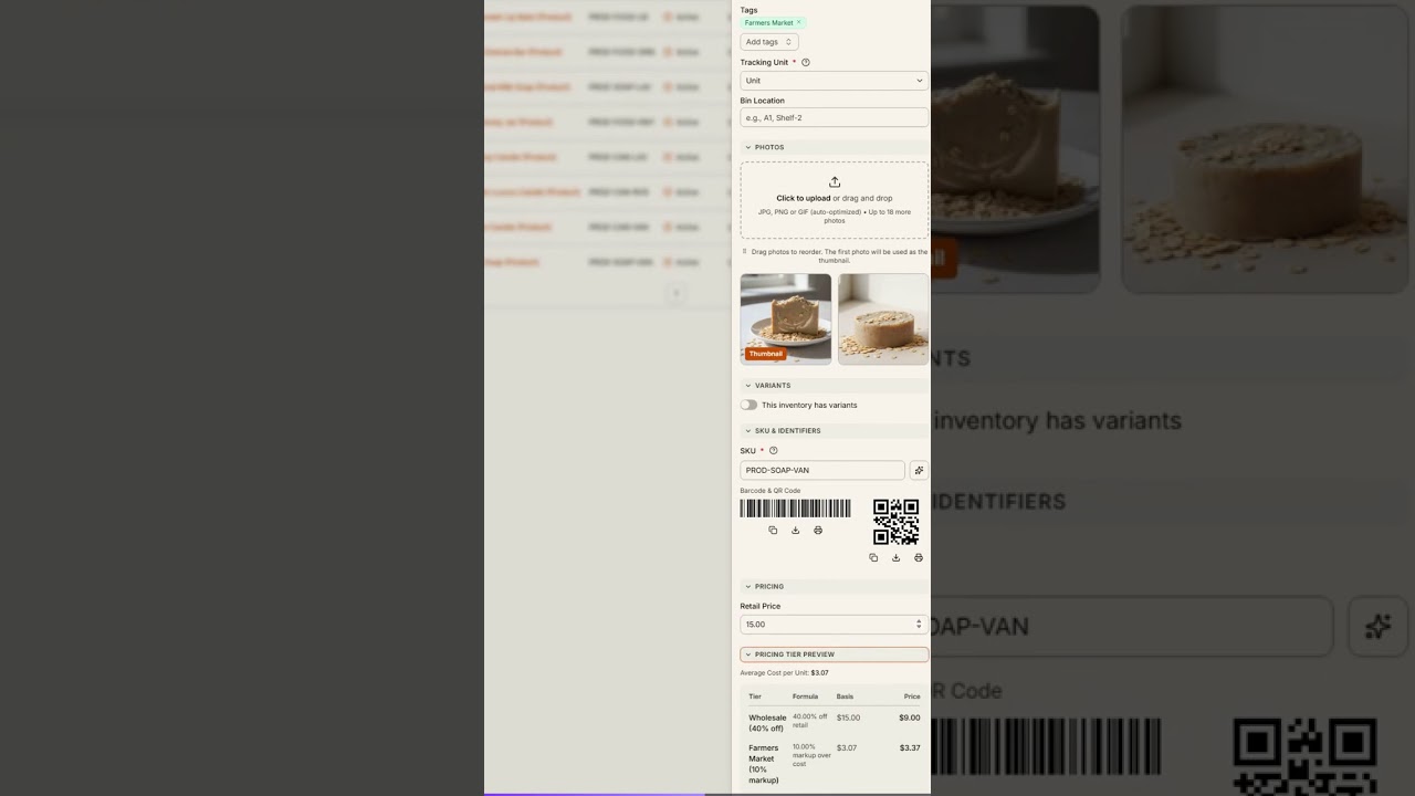 Live Pricing Tiers — video short thumbnail