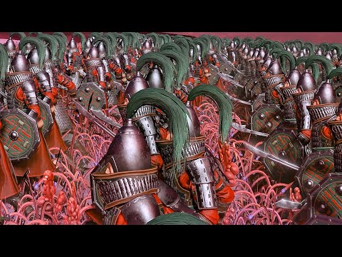 Total War Warhammer 3 | The Huge Battle: Daemon Of Chaos VS Grand Cathay | The Cinematic Battle