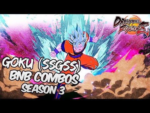 [OUTDATED] DBFZ 1.24 Goku (SSGSS) BnB / Advanced Combos | DRAGON BALL FighterZ