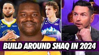 I Build My Perfect Team Around Shaquille O'Neal Using Today's NBA Players