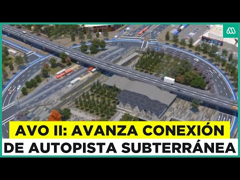 Así será AVO II: El nuevo tramo de autopista de 5,2 km entre La Reina, Ñuñoa, Macul y Peñalolén.