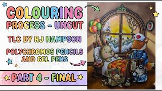 Colouring Process - TLC by RJ Hampson - Part 4 - pencils and finishing touches