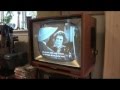 Restored Vintage Philips Black And White Tv Set From 1958