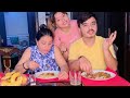 Mukbang + Chicken Noodles 🍝 Full Recipe #exploringfood #raifamily