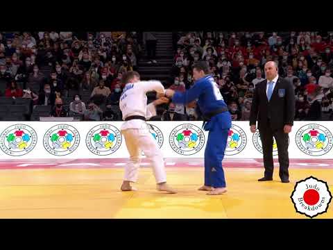 Jorre Verstraeten vs. Romain Valadier Picard - U60 Mens Judo Grand Slam Paris 2022