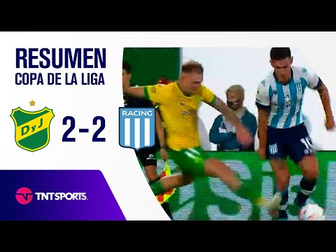 ¡EL HALCÓN y LA ACADEMIA 🤝 EMPATARON en un gran partido! ⚡ | Defensa y Justicia 2-2 Racing | Resumen