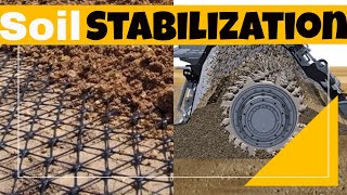 What is soil stabilization? || Methods of soil stabilization