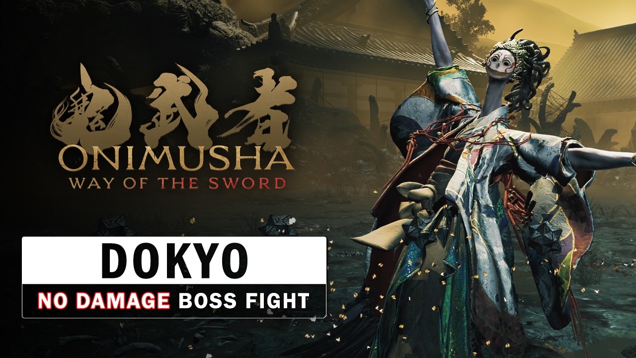 Onimusha: Way of the Sword - Dokyo Boss Fight (No Damage)