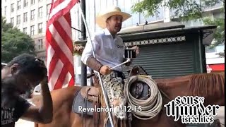 Sons Of Thunder: A servant on a horse...