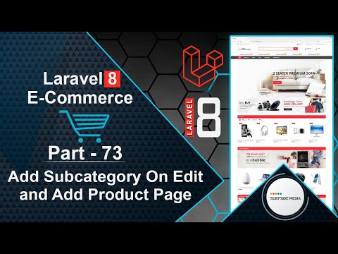 Laravel 8 E Commerce Project Layout Setup