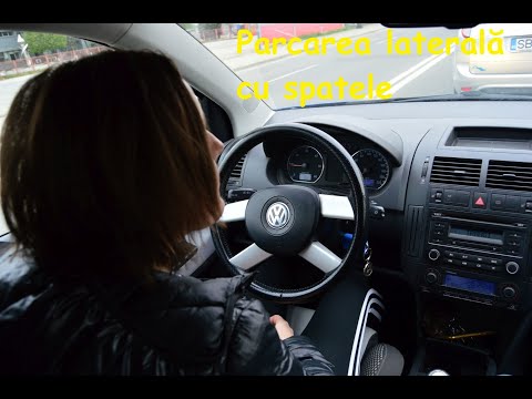 parcarea laterala cu spatele