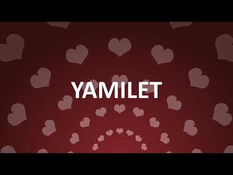 HAPPY BIRTHDAY YAMILET