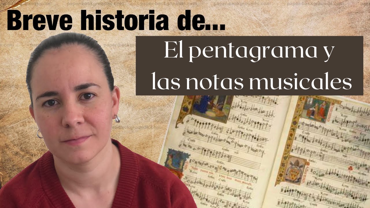 De dónde salió el pentagrama y los nombres de las notas musicales?