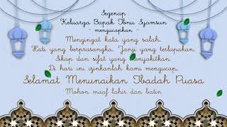 Download lagu Video ucapan selamat menunaikan ibadah puasa 1442H 2021 M (MVR014) mp3 Download lagu Video ucapan selamat menunaikan ibadah puasa 1442H 2021 M (MVR014) mp3