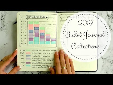 14 Bullet Journal Collections for 2019 Part 2