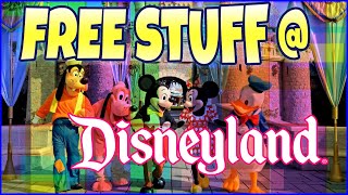 The FREE STUFF @ DISNEYLAND!  Disneyland Resort Freebies 2022!