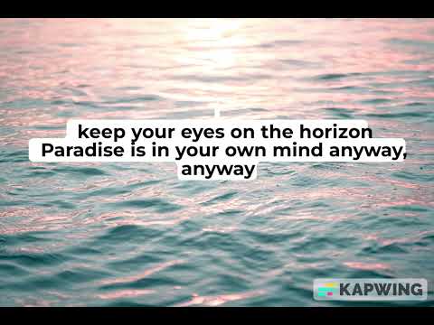 Paradise by Louis Tomlinson Lyric Video