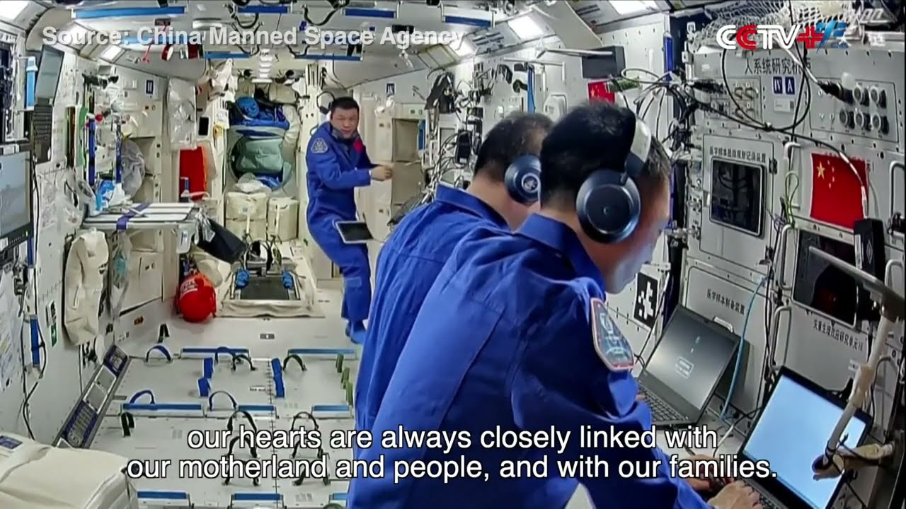 Chinese Astronauts Mark Mid-Autumn Festival Aboard Tiangong Station