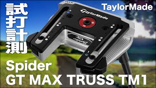 テーラーメイド『スパイダー GT MAX トラスパター』コース試打