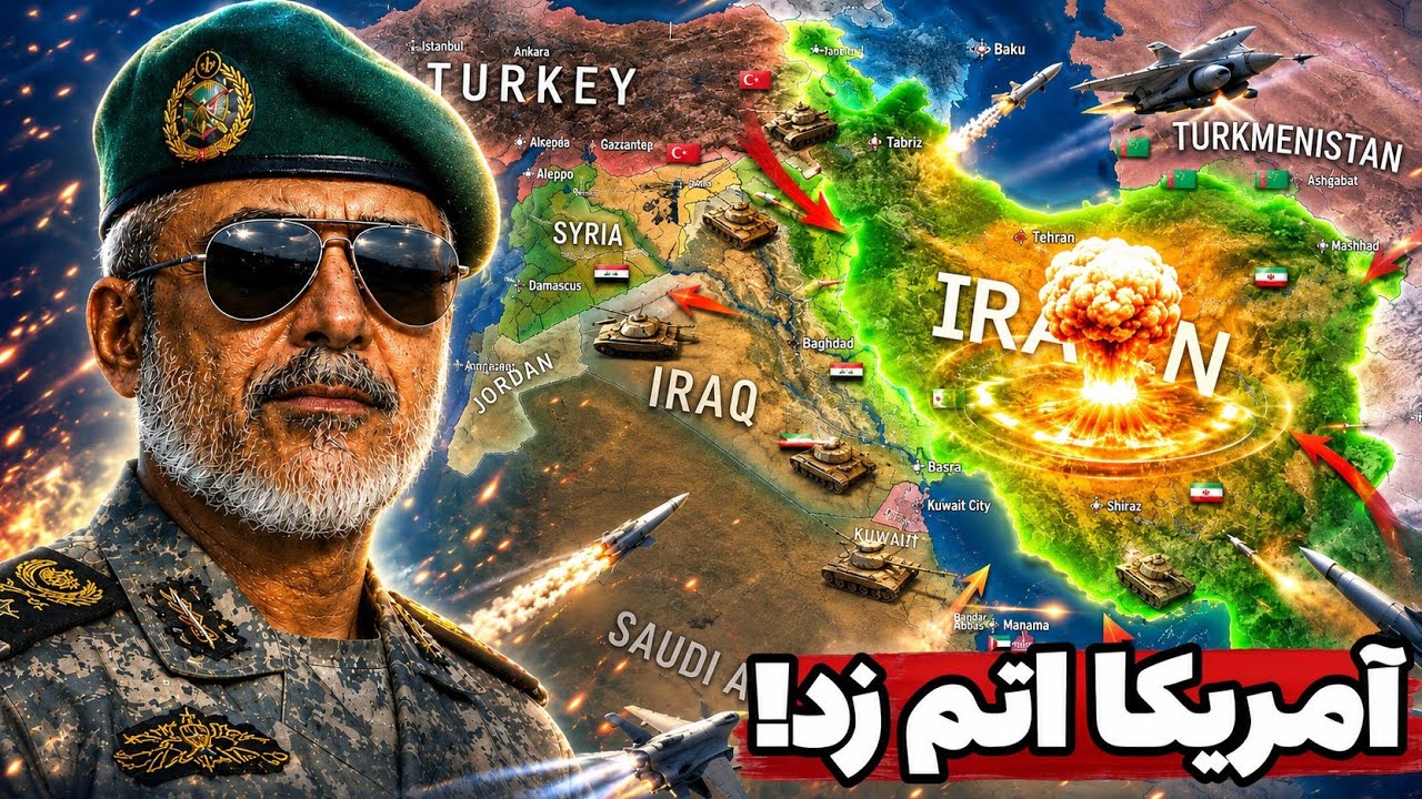 با آمریکا وارد جنگ شدم ولی اتم زد ☠️🔥 پایان بازی hoi4 millennium dawn 