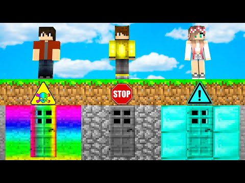 SAKIN YANLIŞ KAPIYI SEÇME! 😱 - Minecraft