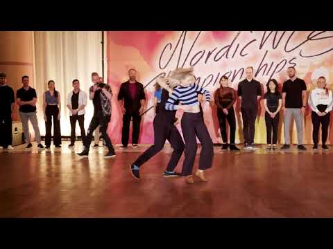 Marcin Kowalczyk & Vanessa Bachmann - 1st place Advanced Jack&Jill - Nordic WCS Championships 2023