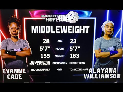 Evanne Cade vs Alayana Williamson - Rumble in the Rockies V - Haymakers for Hope