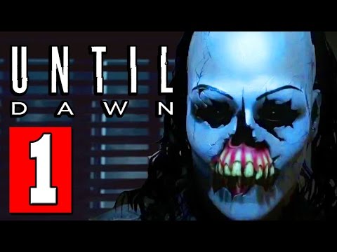 Until Dawn Walkthrough Part 1 Full Game Lets Play Playthrough Review PS4 No Commentary
